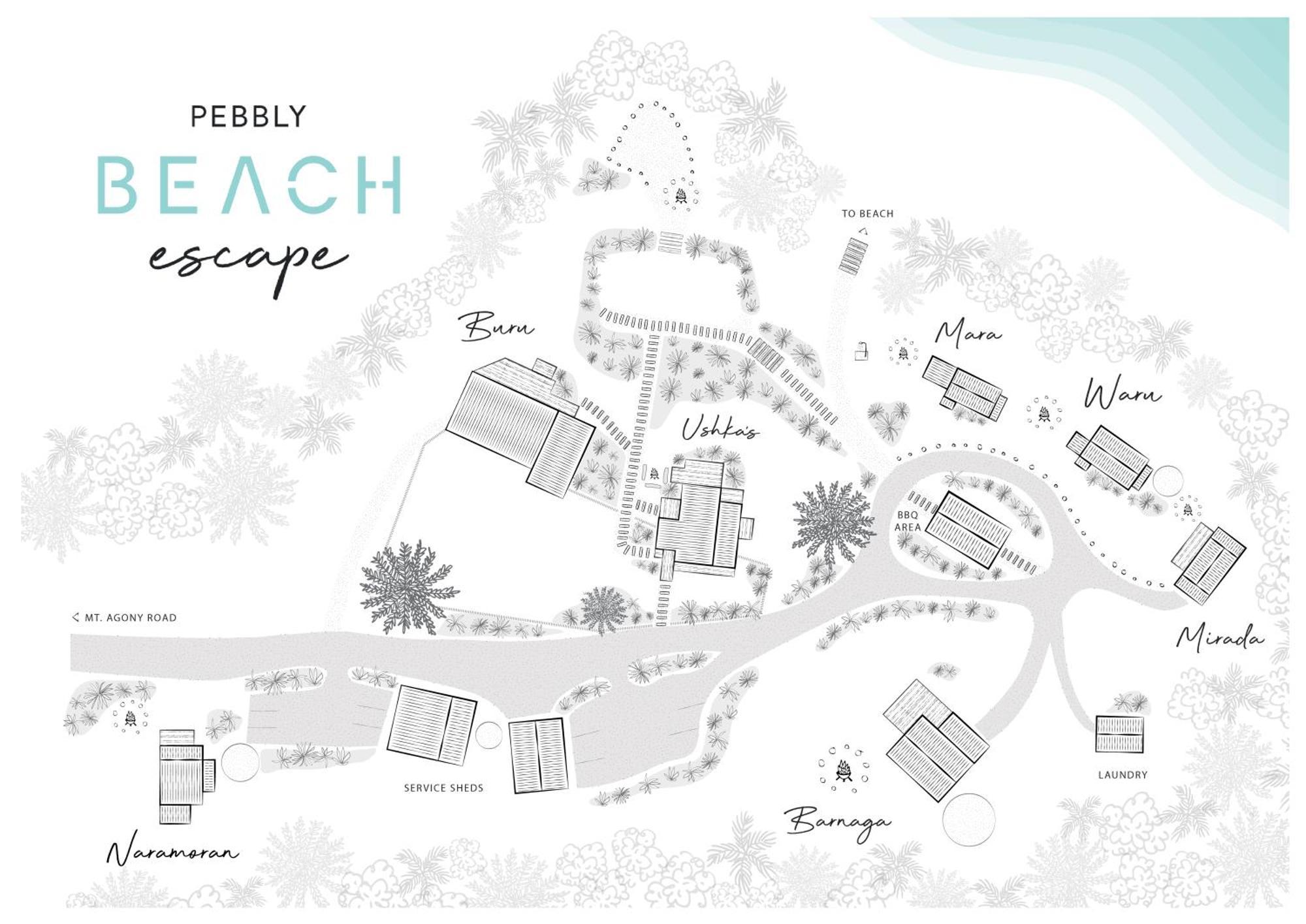 Pebbly Beach Escape East Lynne Exteriör bild